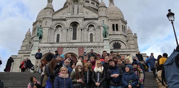 Młodzież z wizytą w Le Plessis-Trévise