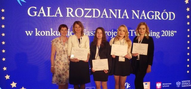Gala rozdania nagród w konkursie „Nasz projekt eTwinning 2018”