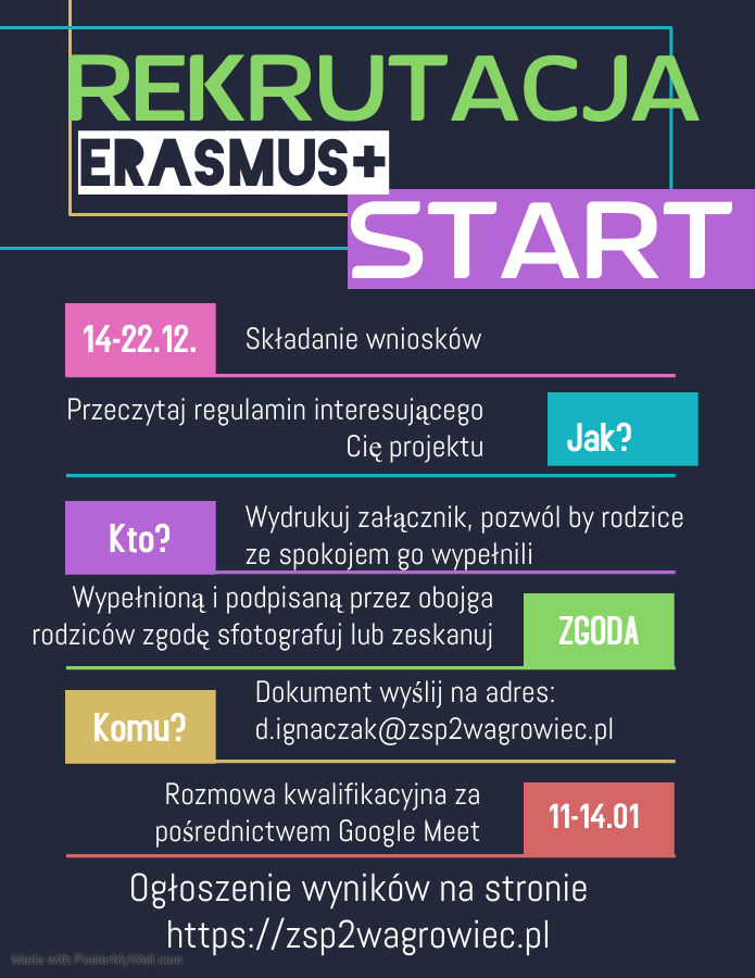 Erasmus+ rekrutacja