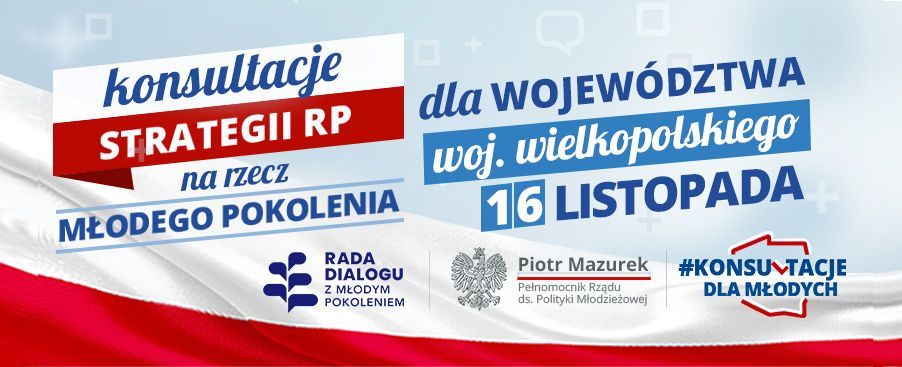 Konsultacje strategii dla młodych w województwie wielkopolskim